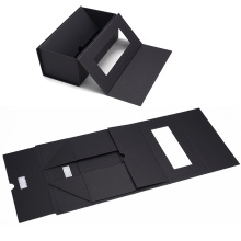 Embalaje de caja de papel de cartón corrugado personalizado con ventana